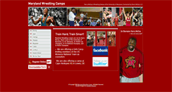 Desktop Screenshot of marylandwrestlingcamps.com